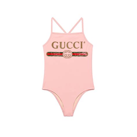 gucci toddler bathing suit|gucci one piece bathing suit.